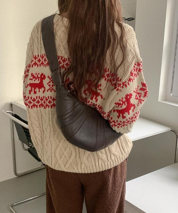 オリソンウールノルディックニット
