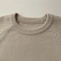 ラウンドリブデイリーニット(6color)