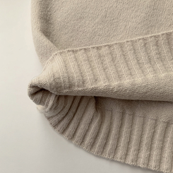 ラウンドリブデイリーニット(6color)