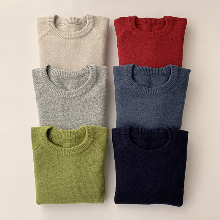 ラウンドリブデイリーニット(6color)