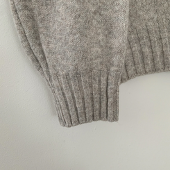 도톰 아방핏 브이넥 래글런 오버핏 긴팔니트 넉넉함보장