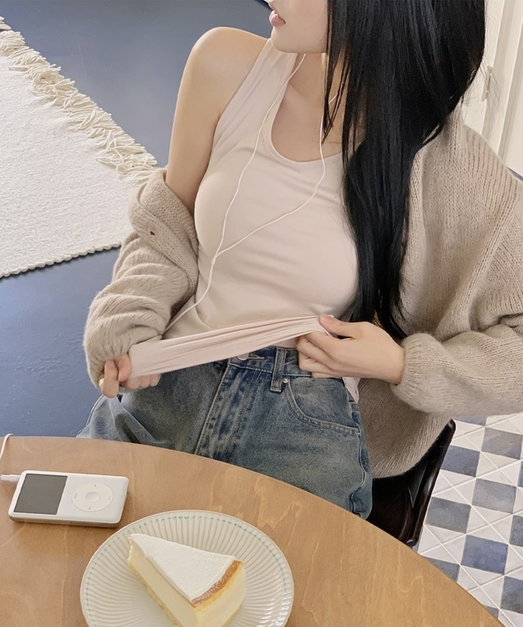 ホットピンテックマンゴーキャミソール