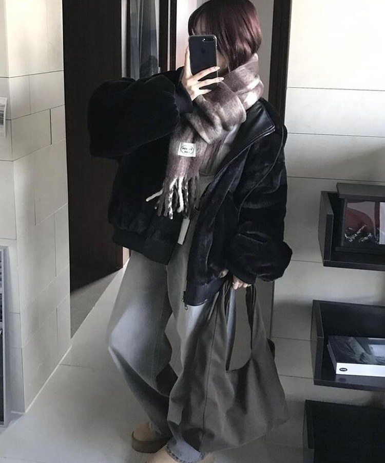 アンロックデニムワイドパンツ