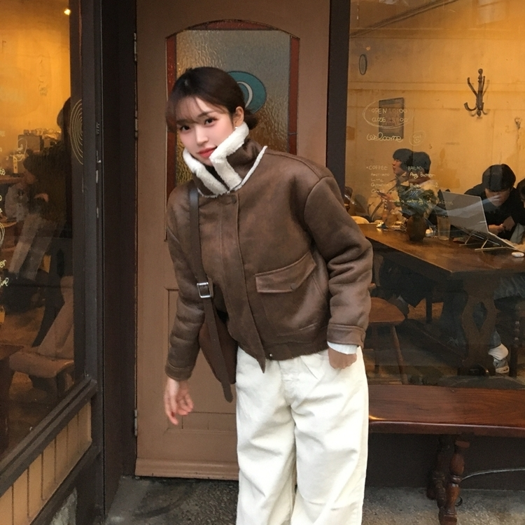 コーデュロイストリングワイドカジュアルロングパンツ