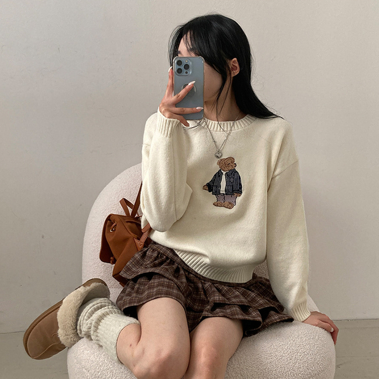 ティアードチェックミニスカート