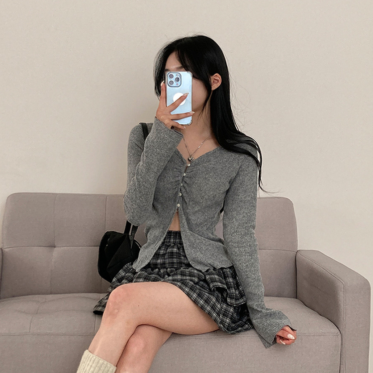 ティアードチェックミニスカート
