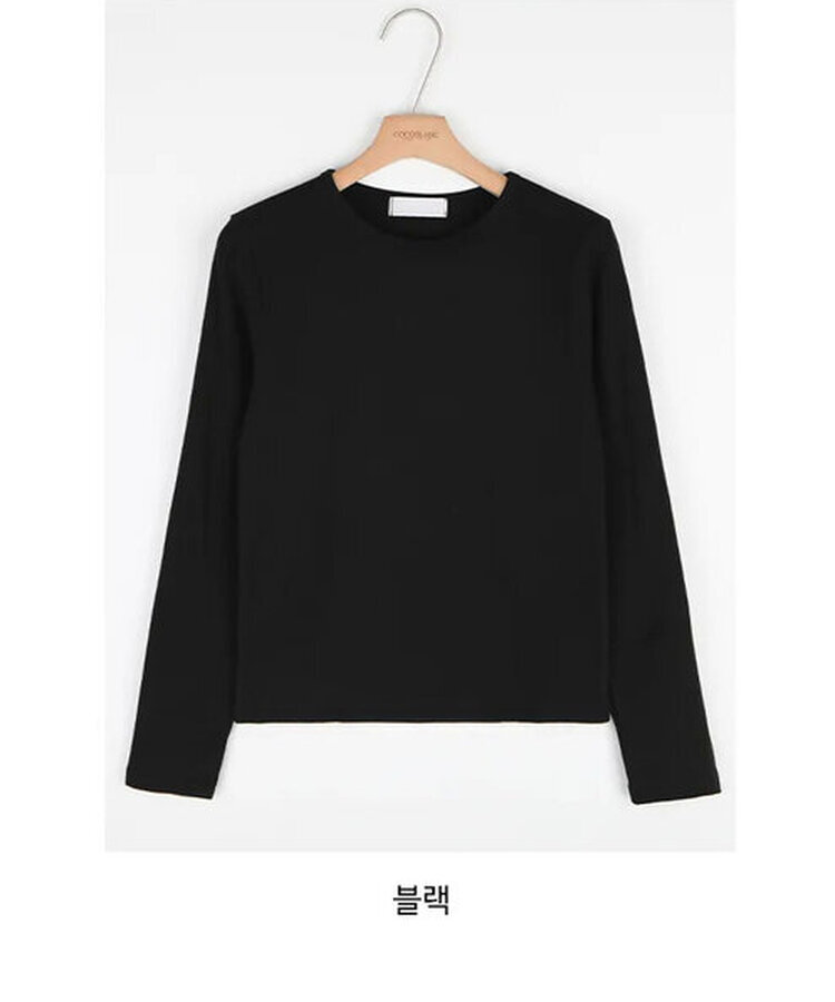 【起毛】シエナ長袖Ｔシャツ(6color)