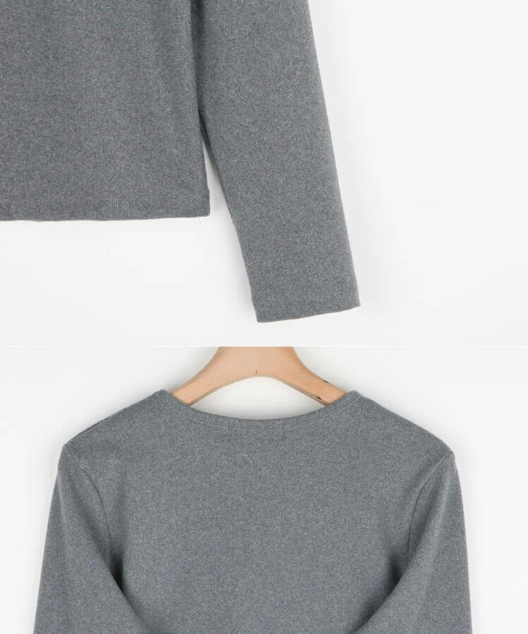 【起毛】シエナ長袖Ｔシャツ(6color)