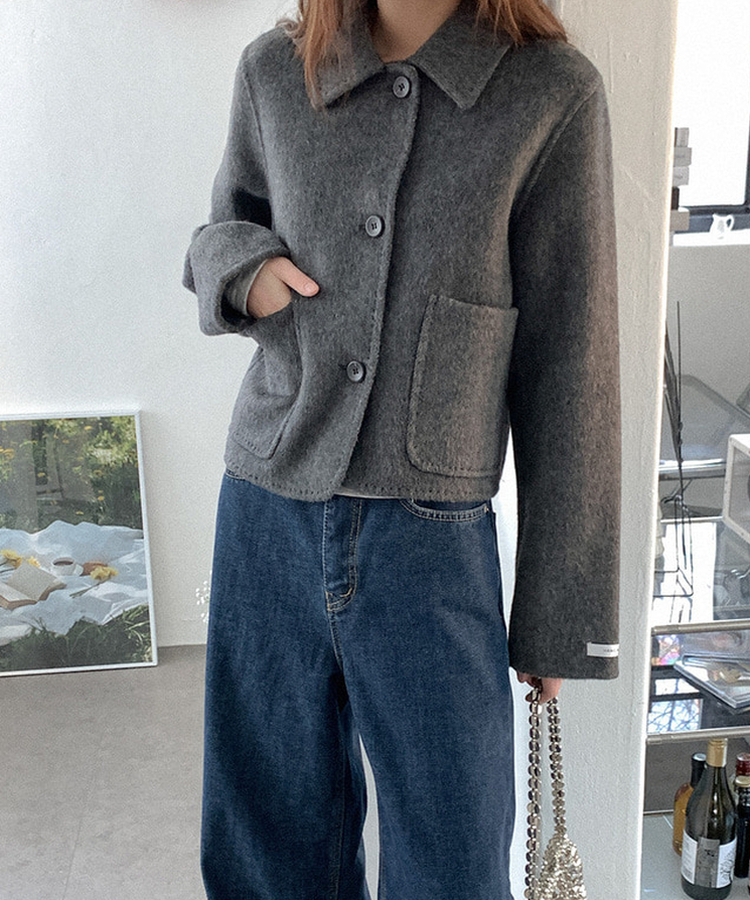 ウールハンドメイドジャケット｜ジャケット｜韓国ファッション通販 SONA