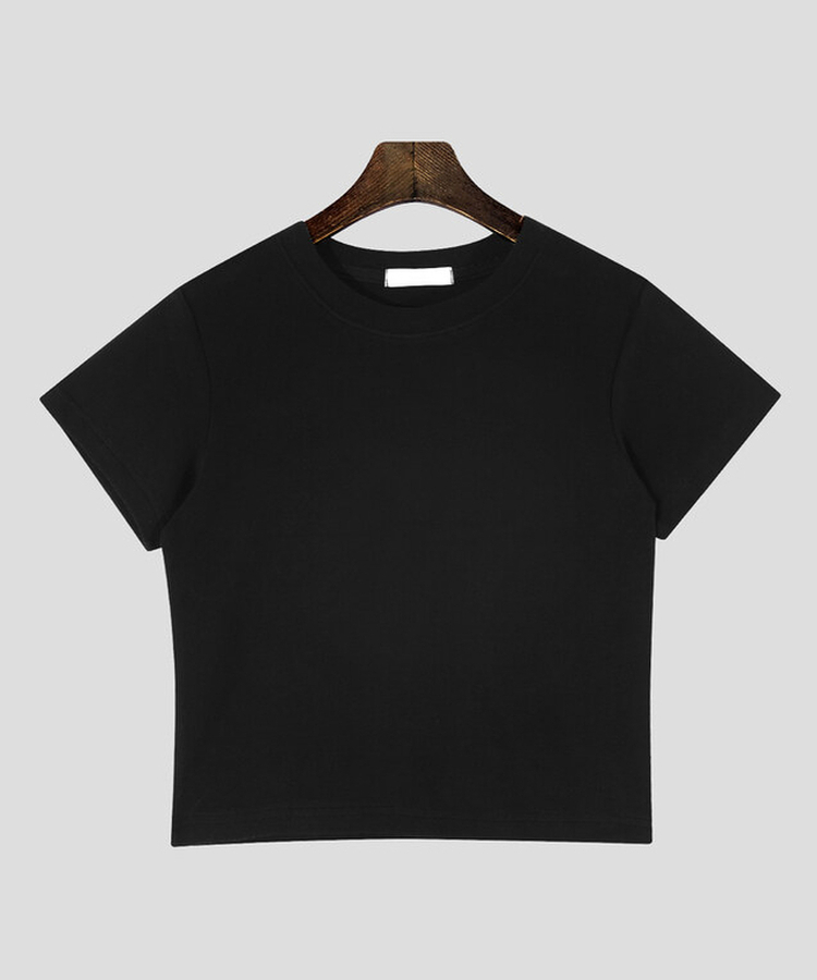 【起毛】ワインドクロップ半袖Tシャツ(5color)