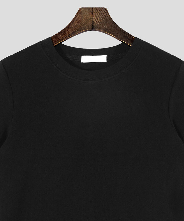 【起毛】ワインドクロップ半袖Tシャツ(5color)