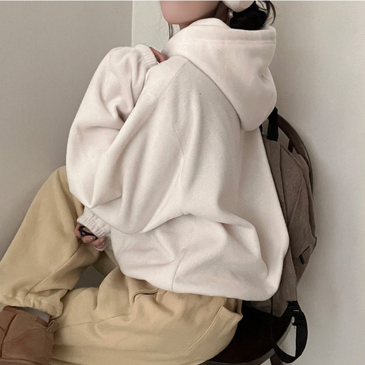 포터 마운틴 오버핏 포켓 후리스 후드 맨투맨