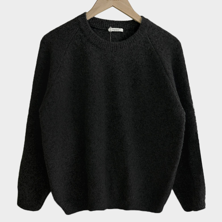 말랑콩떡 모찌 오버핏 라운드 파스텔 데일리 니트