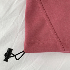トレーニングパンツ サイドスリットピンタックストリングワイドパンツ(5color)
