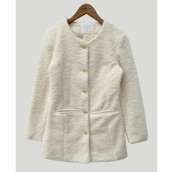 ファーワンピースジャケット