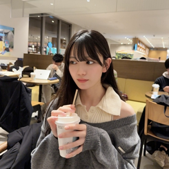 [SET] 오프숄더 니트+나시 그레이