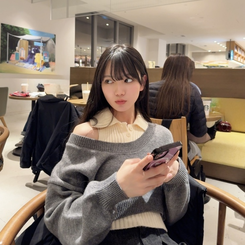 [SET] 오프숄더 니트+나시 그레이