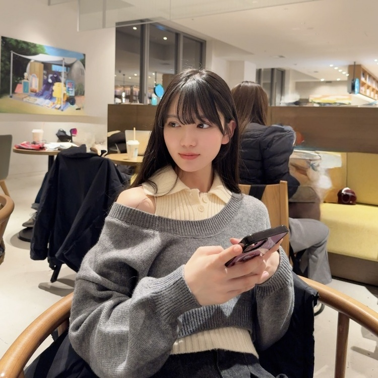 [SET] 오프숄더 니트+나시 그레이