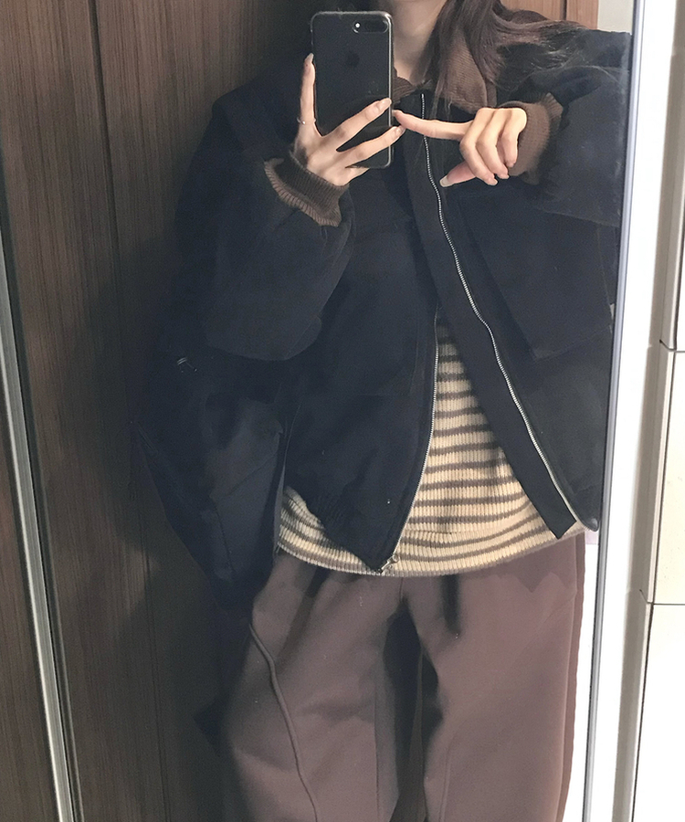 キヤノンカラージップアップジャンパー
