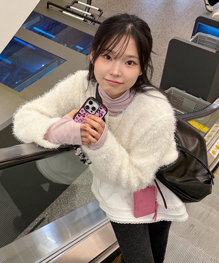 モングルヘアリッパーカーディガン