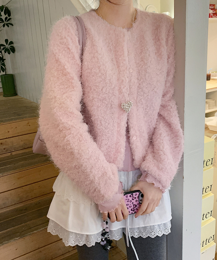 モングルヘアリッパーカーディガン