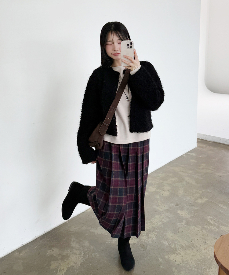 モングルヘアリッパーカーディガン