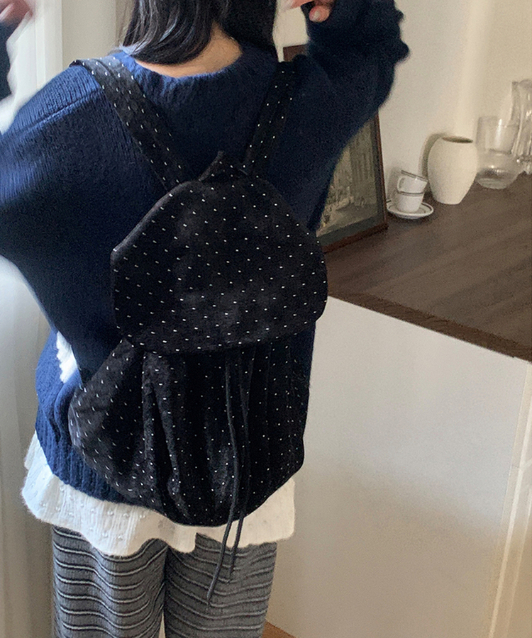 ジゼルドットベルベットバック DOTS