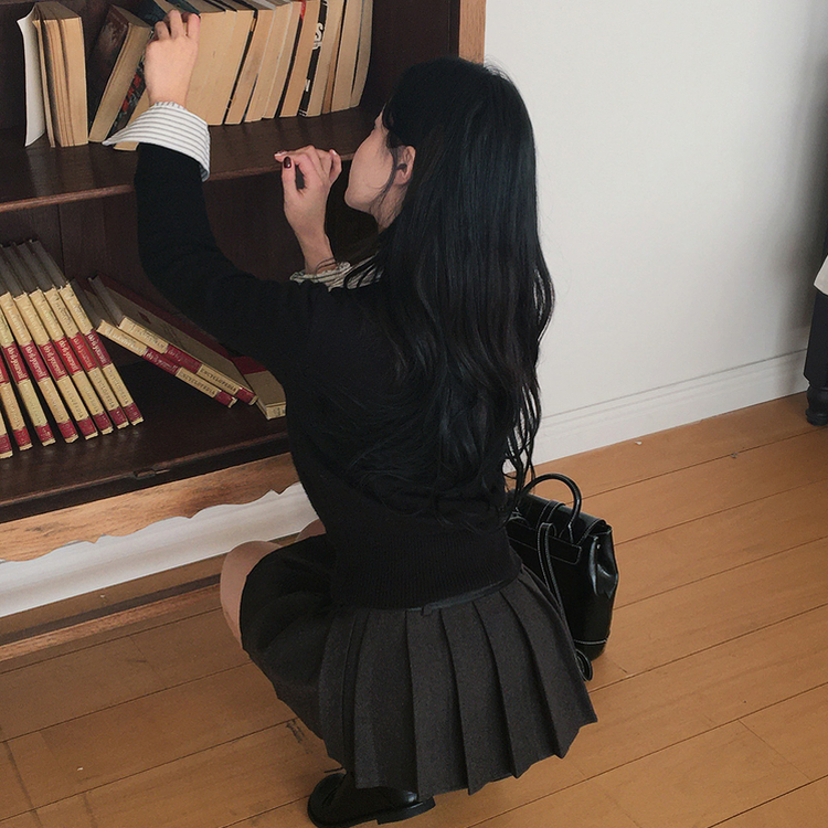 ヘイリボンプリーツスカート
