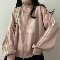 93ルーズフィットジップアップ(6color) LIGHT PINK