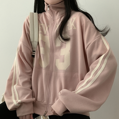 93ルーズフィットジップアップ(6color) LIGHT PINK