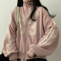 93ルーズフィットジップアップ(6color) LIGHT PINK