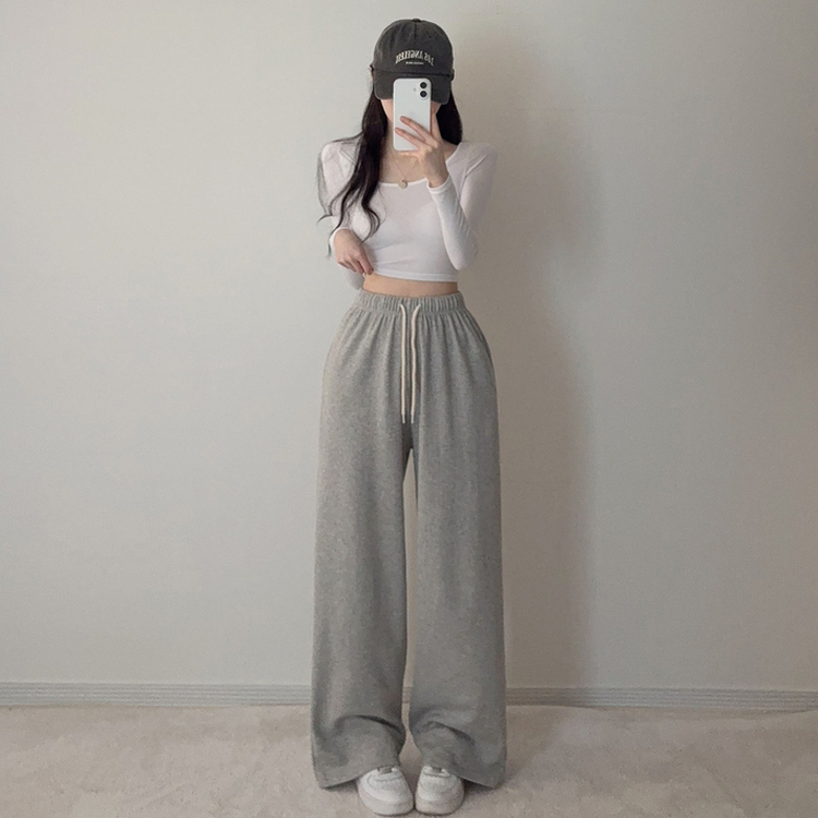 【丈別】デーベーシックワイドトレーニングパンツ(7color) GREY