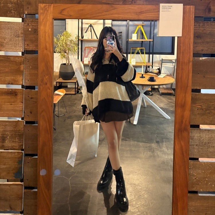 [뮤즈] 키세 치마바지 (3color) 브라운