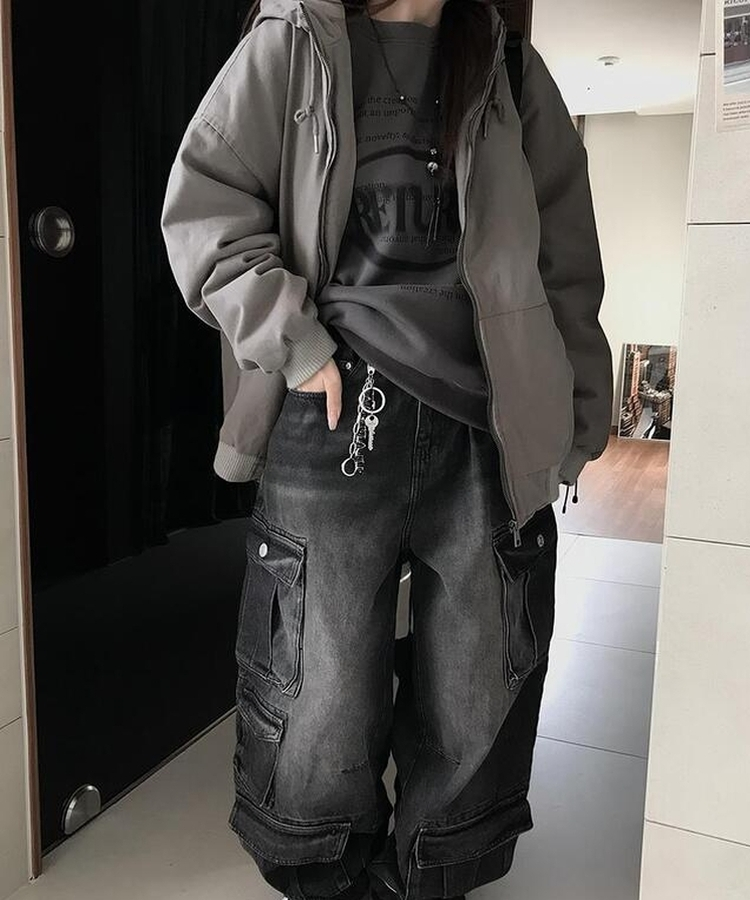 マリオフードジップアップジャンパー｜ジャンパー｜韓国