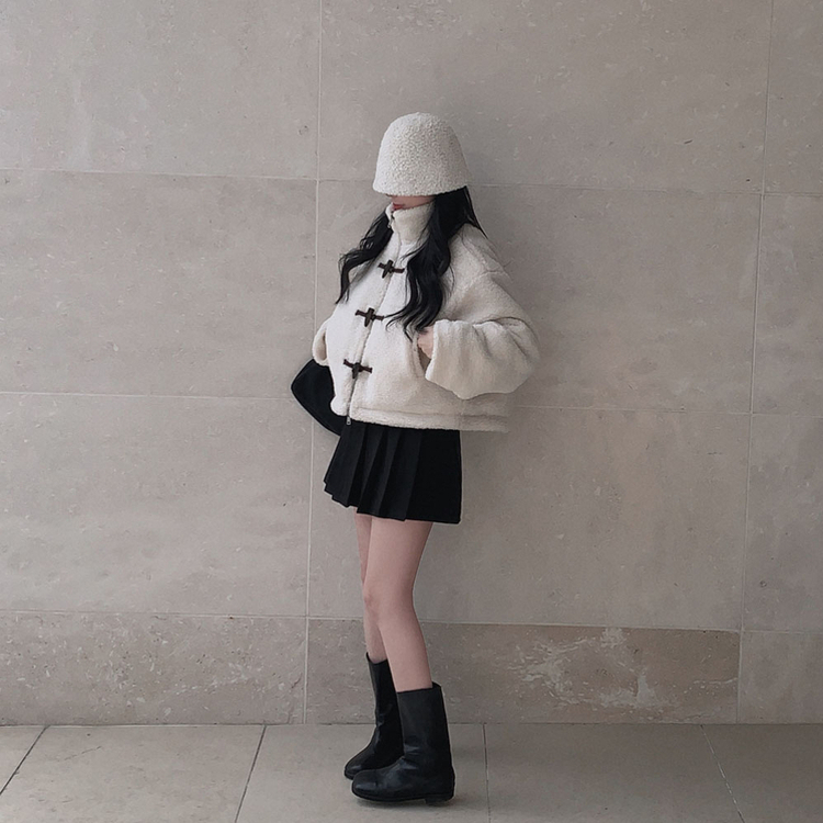 【ベルト付き】プリーツAラインスカート