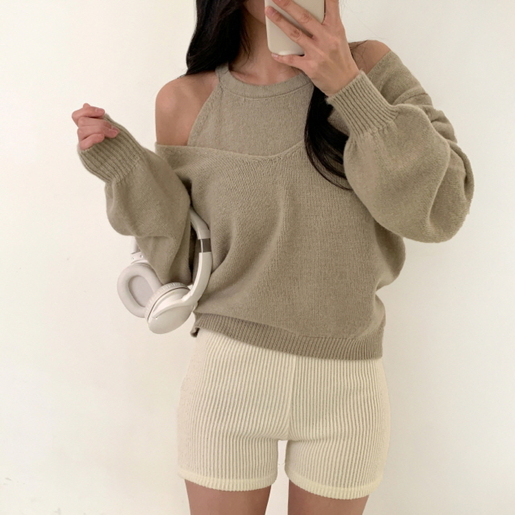 モーリッドニット(5color) BEIGE