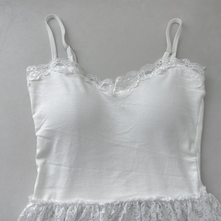 레이어드 코디 꿀템 레이스 레이어드 은근 섹시 캡나시