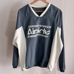 Vネックオーバーフィット長袖トレーナー(6color)