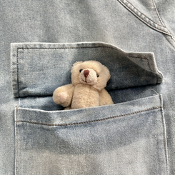 ビンテージデニムフードジップアップジャケット