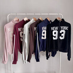 トラックラインオーバーフィットジップアップ(6color)