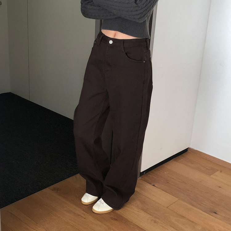 【起毛】ビリーワイドパンツ