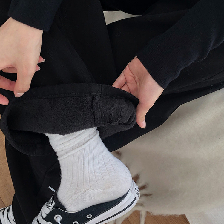 【起毛】ビリーワイドパンツ