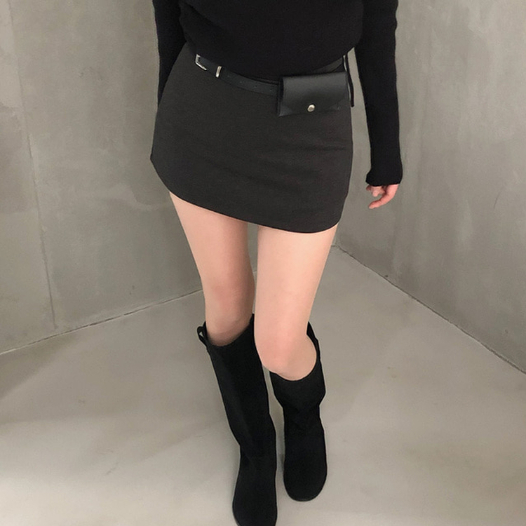 ペンダントスエードロングブーツ