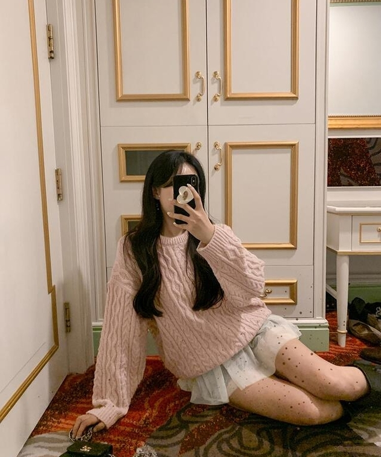 レースレイヤードミニワンピース IVORY