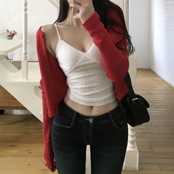 レイヤードレースキャミソール(14color)