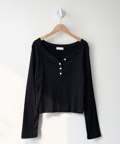 長袖Tシャツ プルートドット長袖Tシャツ
