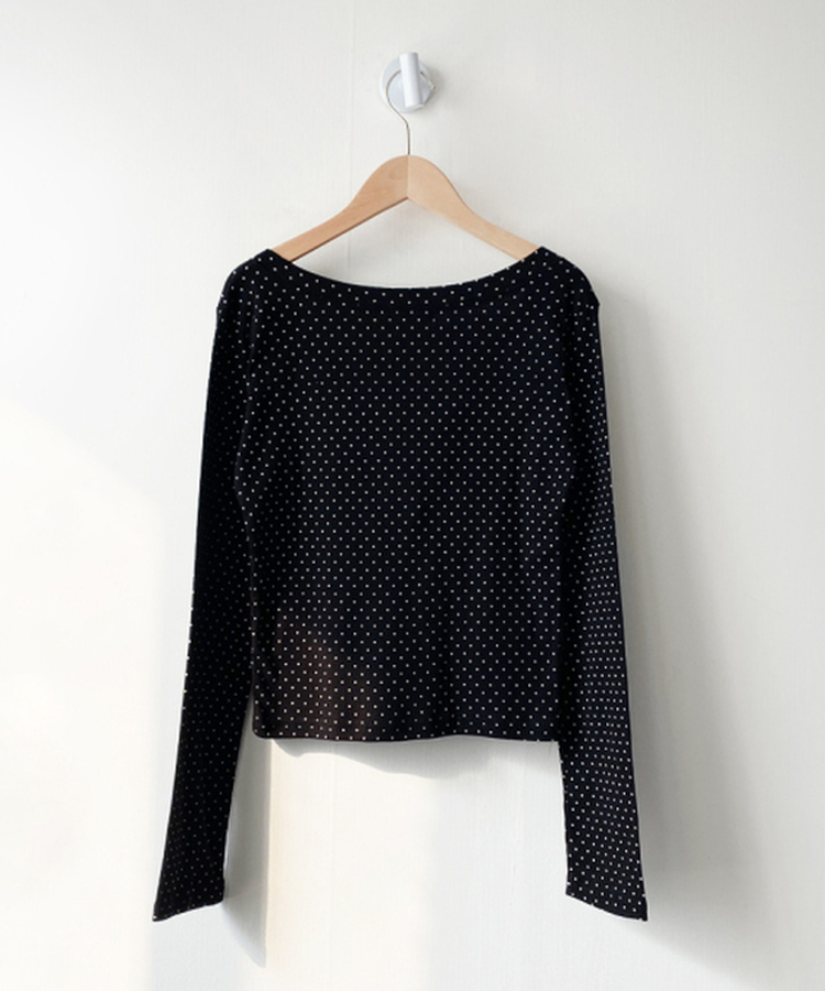 プルートドット長袖Ｔシャツ