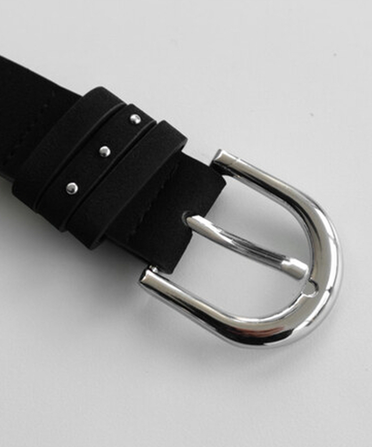 スエードスタッドベルト