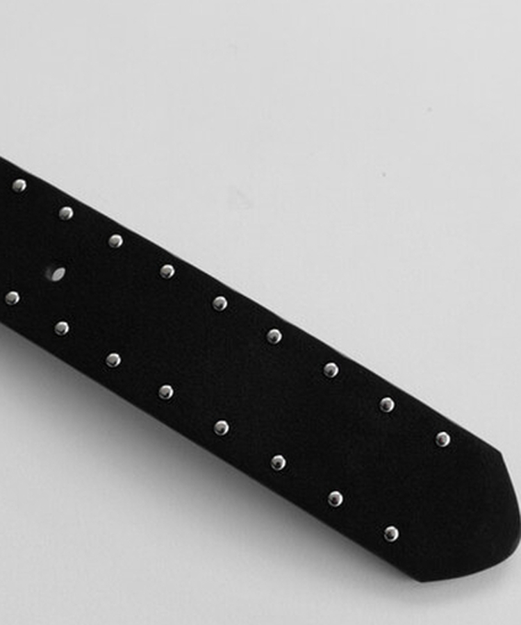 スエードスタッドベルト