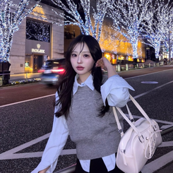 バッグ リボンコルセットショルダーバッグ IVORY